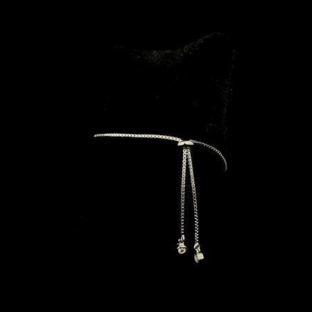 Evil Eye Round Floral 92.5 Sterling Silver Flexi Bracelet